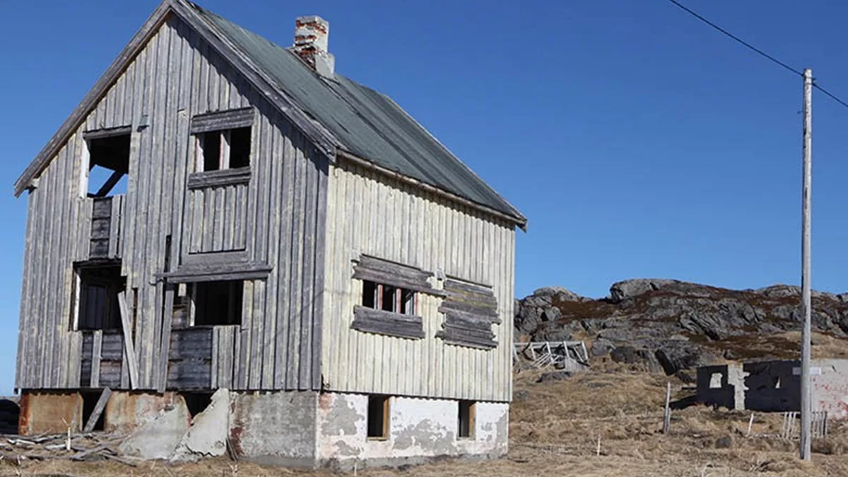 Ødelegg hus for superbillig – du kan ikke bo lenger nord